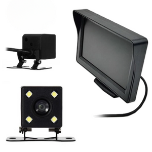 CAMARA CON MONITOR LCD PARA AUTO