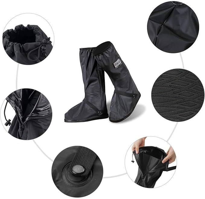 CUBRECALZADO IMPERMEABLE CON ZUELA UNSEX
